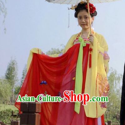 Chinese Traditional Hanfu Dress for Ladies