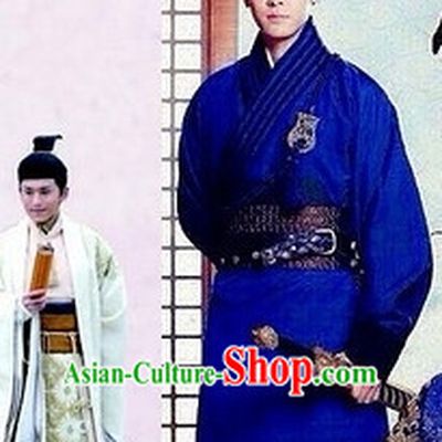 Chinese Kimono Dress and Headpieces Complete Set for Men