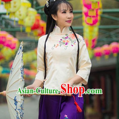 Chinese Minguo Time Female Clothes