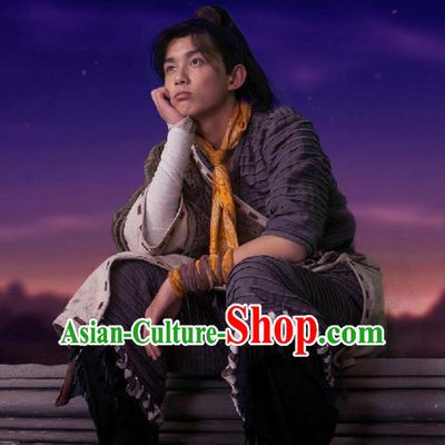Chinese Ancient Superhero Costumes Complete Set for Teenagers or Adults