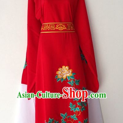 Chinese Beijing Opera Xiao Sheng Long Dress Costumes