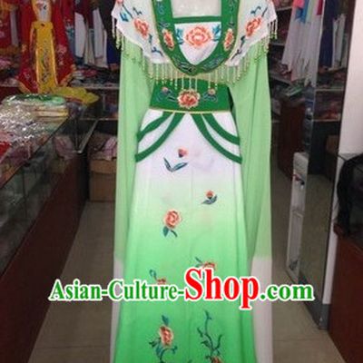 Long Sleeve Chinese Opera Hua Dan Costumes Complete Set for Women