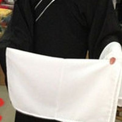 Long Sleeve Chinese Opera Servant Costumes and Hat Complete Set