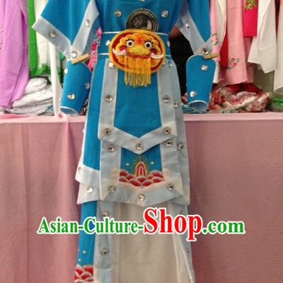 Long Sleeve Beijing Opera Female Warrior Costumes