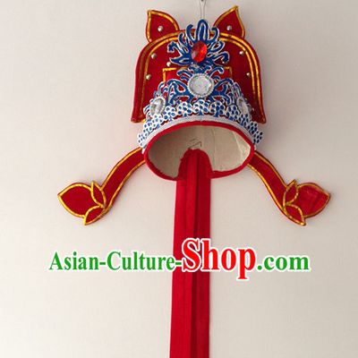 Chinese Beijing Opera Young Men Hat