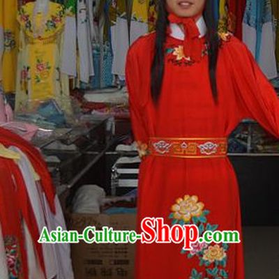 Asian Fashion Chinese Jia Baoyu Costume and Headwear Complete Set
