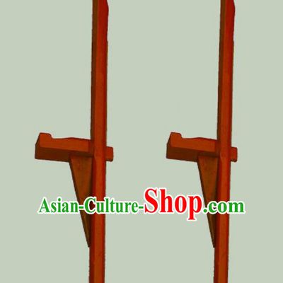 Chinese Stage Performance Long Stilt Props