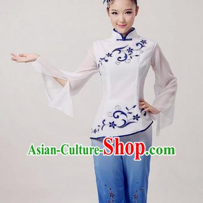 Chinese Han Minority Folk Dance Costumes Dancewear