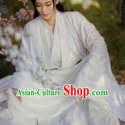 Chinese Style White Male Hanfu