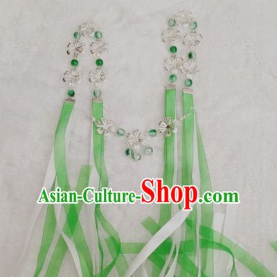 Chinese Style Handmade Earrings with Tassels