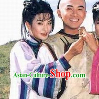 Traditional Chinese Zhao Wei Xiao Yanzi Little Swallow Costumes Princess Returning Pearl