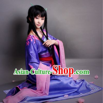 Asia Fashion Top Chinese Fairy Cosplay Halloween Costumes Complete Set