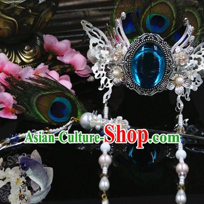 Chinese Traditional Handmade Prince Hair Accessories Coronet