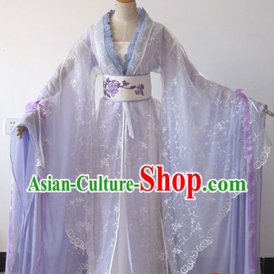 Chinese Ancient Empress Hanfu Outfit for Women with Long Tail