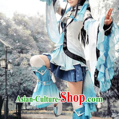 Asia Fashion Chinese Kung Fu Female Cosplay Costumes Halloween Costumes