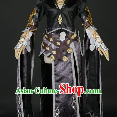 Asia Fashion Chinese Female Warrior Cosplay Costumes