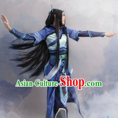 Asia Fashion Wu Xia Swordwomen Chinese Female Cosplay Costumes Halloween Costumes