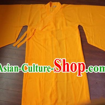 Chinese Yellow Taoist Long Robe