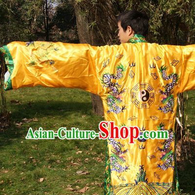 Chinese Ancient Wudang Mountain Taoist Robe for Men