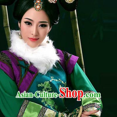 Chinese Ancient Empress Hair Accessories and Wigs