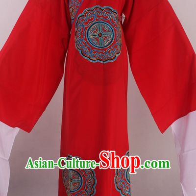 Chinese Traditional Oriental Clothing Theatrical Costumes Opera Costume Long Robe for Men
