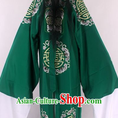 Chinese Traditional Oriental Clothing Theatrical Costumes Opera Costume Landlord Clothes and Hat for Men
