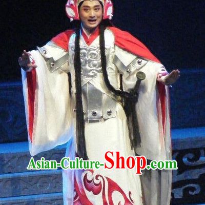 Chinese Traditional Dresses Theatrical Costumes Ancient Chinese Hanfu General Costumes and Hat