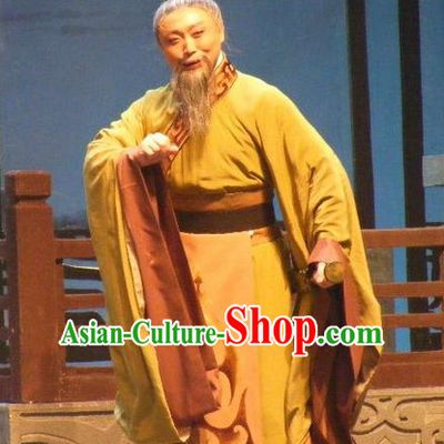 Chinese Traditional Dresses Theatrical Costumes Ancient Chinese Hanfu Prime Minister Costumes and Coronet