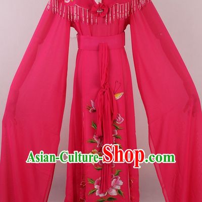 Chinese Traditional Dresses Theatrical Costumes Ancient Chinese Hanfu Water Sleeves Costumes for Girls