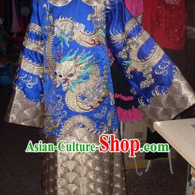 Traditional Ancient Chinese Beijing Opera Dragon Robes