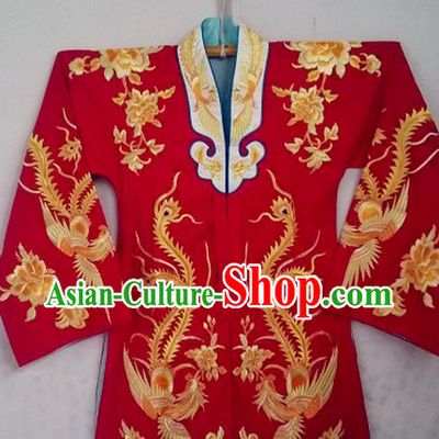 Traditional Chinese Peking Opera Wedding Robes