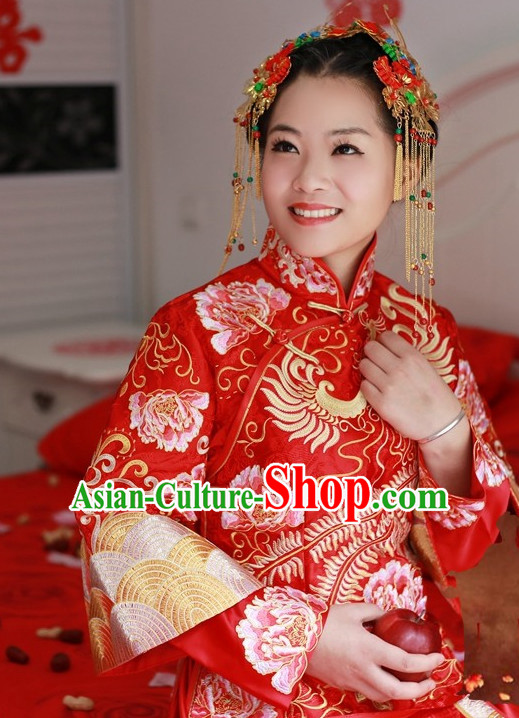 Chinese wedding dress traditional asian dress oriental clothing oriental clothes oriental costumes attire Chinese wedding dress traditional asian dress oriental clothing oriental clothes oriental costumes attire