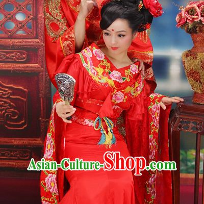 Top Chinese Wedding Dress Bridal Costumes Hanfu Attire for Women