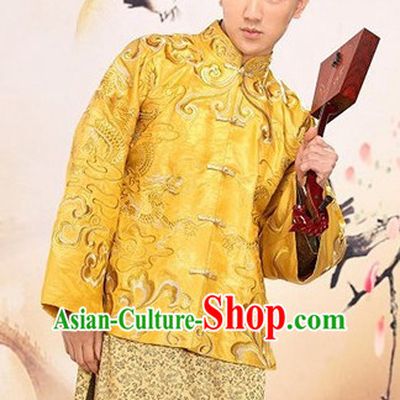 Top Chinese Wedding Dress Bridal Costumes Ma Gua Attire for Men