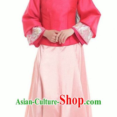 Chinese Traditional Minguo Noblewomen Costumes Complete Set