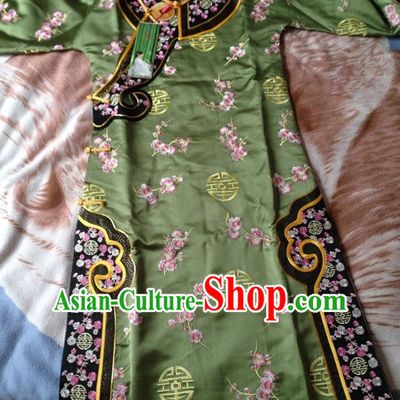 Chinese Traditional Imperial Princess Clothes Long Robe Attire