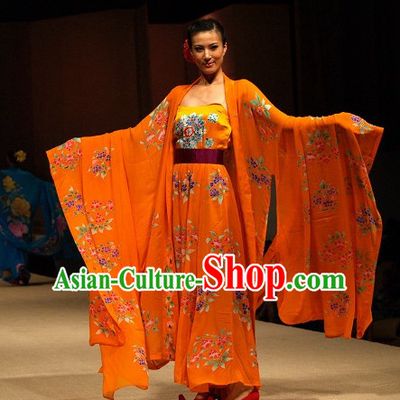 Ancient Chinese Empress Clothing Complete Set for Women
