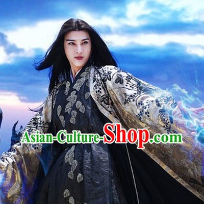 Chinese Hanfu Asian Fashion Japanese Fashion Plus Size Dresses Vntage Dresses Traditional Clothing Asian Costumes Sha Qian Mo for Men