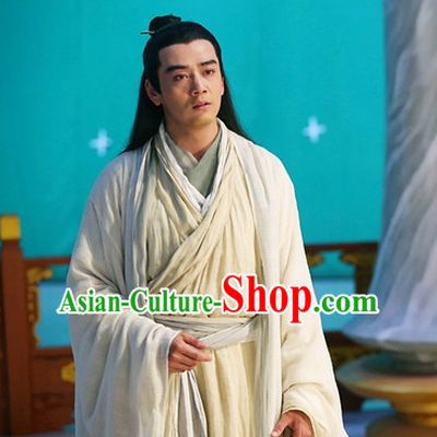 Chinese Hanfu Asian Fashion Japanese Fashion Plus Size Dresses Vntage Dresses Traditional Clothing Asian Costumes Hua Qian Hanfu Costume for Men