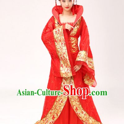 Chinese Hanfu Asian Fashion Japanese Fashion Plus Size Dresses Traditional Clothing Asian Empress Costumes and Hair Accessories