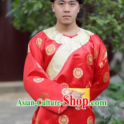 Traditional Chinese Classical Performance Costumes for Men