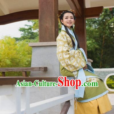 Chinese Hanfu China Shopping Asian Fashion Plus Size Clothing Clothes online Oriental Dresses Ancient Costumes and Hair Accessories Complete Set
