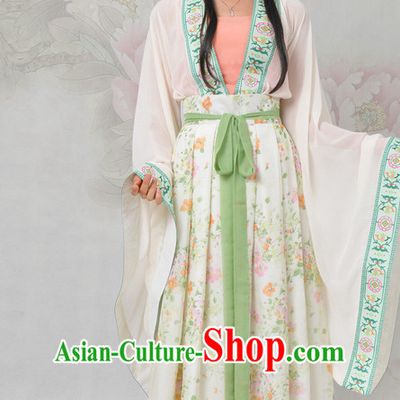 Chinese Hanfu China Shopping Asian Fashion Plus Size Clothing Clothes online Oriental Dresses Ancient Costumes and Hair Accessories Complete Set