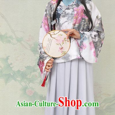 Chinese Hanfu China Shopping Asian Fashion Plus Size Clothing Clothes online Oriental Dresses Ancient Ming Dynasty Costumes and Hair Accessories Complete Set