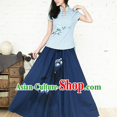 Oriental Clothing Asian Fashion Chinese Traditional Clothing Shopping online Clothes China online Shop Mandarin Dress Complete Set for Women