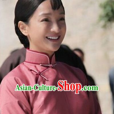 Chinese Traditional Mandarin Blouse Clothes for Women