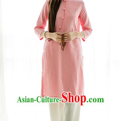 Chinese Traditional Mandarin Long Robe for Women