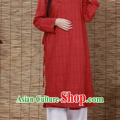 Chinese Traditional Mandarin Long Robe for Women