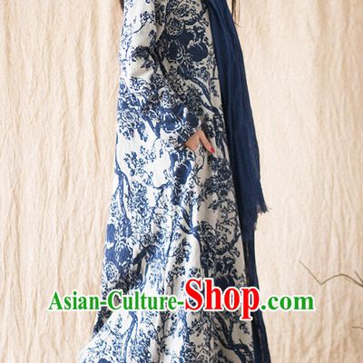Chinese Traditional Mandarin Dragon Robe for Men or Women