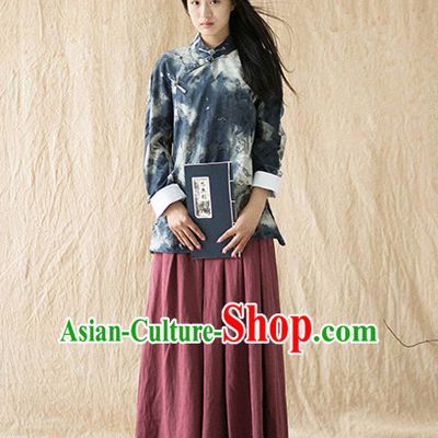 Chinese Traditional Mandarin Clothes Complete Set for Women